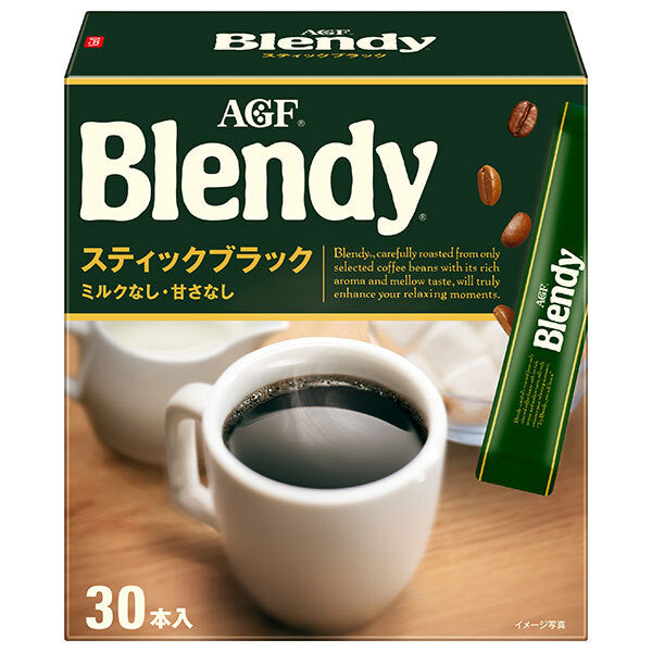 AGF Blendy Stick Black (2g x 30 pieces) x 12 boxes [shipped in Japan]