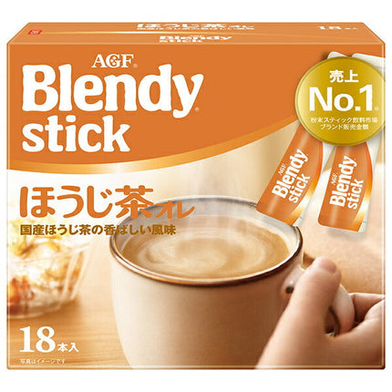 AGF ブレンディ スティック ほうじ茶オレ (9.7g×18本)×6箱入