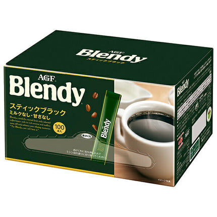 AGF ブレンディ スティックブラック (2g×100本)×6箱入【日本出荷】