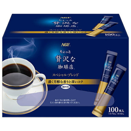 AGF A Little Luxury Coffee Shop Personal Instant Coffee Special Blend Stick 2g x 100 sticks x 6 boxes