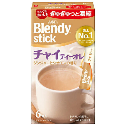 Minerai de thé Chai Blendy Stick AGF (9,5 g x 6 pièces) x 24 boîtes 