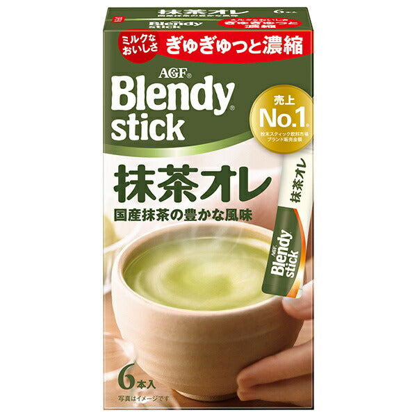 AGF Blendy Stick Matcha Meal (9.7g x 6 pieces) x 24 boxes [shipped in Japan]