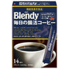 AGF Blendy Stick Black Daily Intestinal Coffee (5.4g x 14 sticks) x 12 boxes 