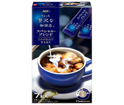 AGF A Little Luxury Coffee Shop Stick Coffee Special Blend (6.3g x 7 sticks) x 24 boxes 