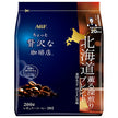 AGF A slightly luxurious coffee shop regular coffee Hokkaido fragrant dark roast blend 200g bags x 12 bags [shipped in Japan]