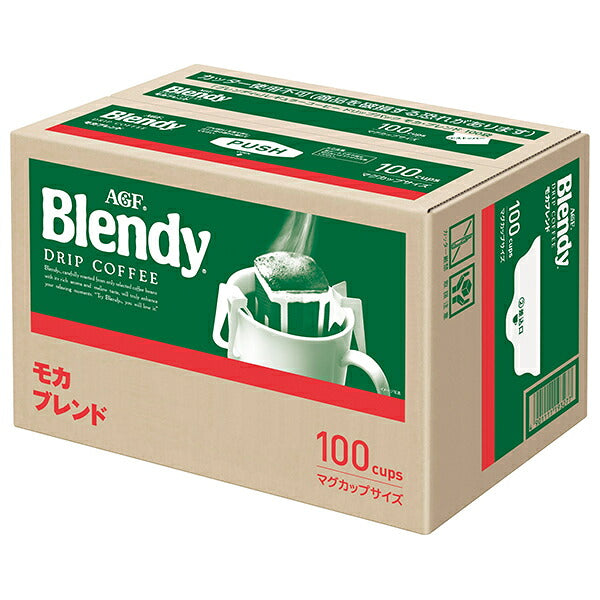 AGF Blendy Regular Coffee Drip Pack Mocha Blend (7g x 100P) x 1 box [Shipped in Japan]