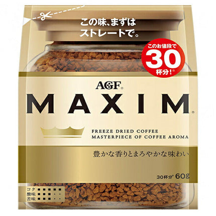 AGF Maxim 60g bag x 12 bags [shipped in Japan]