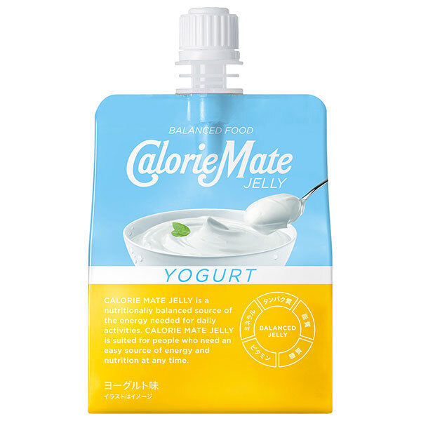 Otsuka Pharmaceutical Calorie Mate Jelly Yogurt Flavor 215g pouch x 24 pieces [Shipped in Japan]