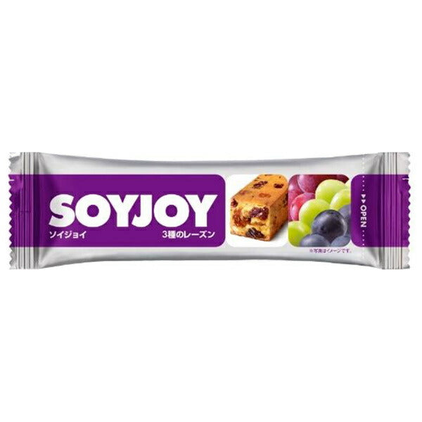 大塚製薬 SOYJOY(ソイジョイ) 3種のレーズン 30g×48本入【日本出荷】