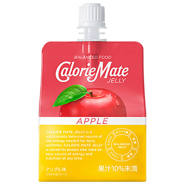 大塚製薬 カロリーメイトゼリー アップル味 215gパウチ×24本入【日本出荷】
