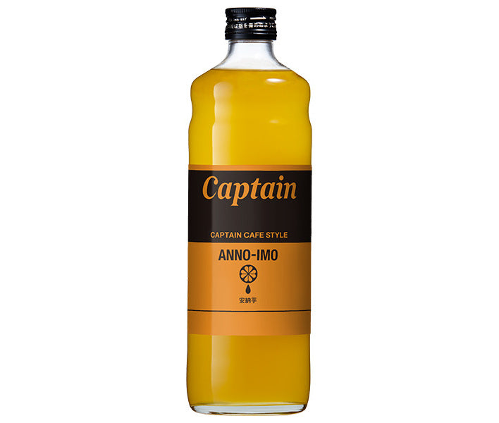 [11/25~ 10% off all products!!] Nakamura Shoten Captain Cafe Style Annou Sweet Potato 600ml bottle x 12 bottles