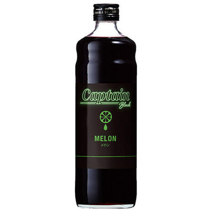 Nakamura Shoten Captain Black Melon 600ml bottle x 12 bottles 