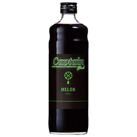 Nakamura Shoten Captain Black Melon 600ml bottle x 12 bottles 