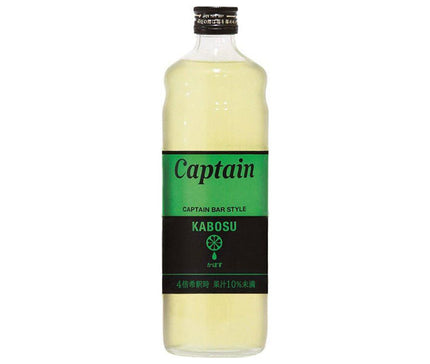 Nakamura Shoten Captain Kabosu 600ml bottle x 12 bottles 