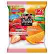 Jelly de konjac Orihiro, saveurs fraise + mandarine (20g x 12 sachets) x 12 boîtes.