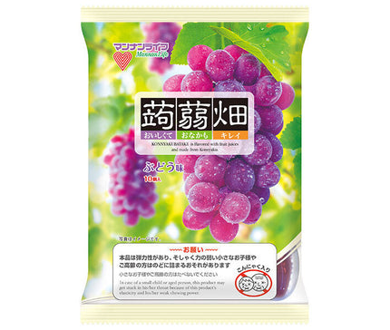 マンナンライフ 蒟蒻畑 ぶどう味 (25g×10個)×12袋入