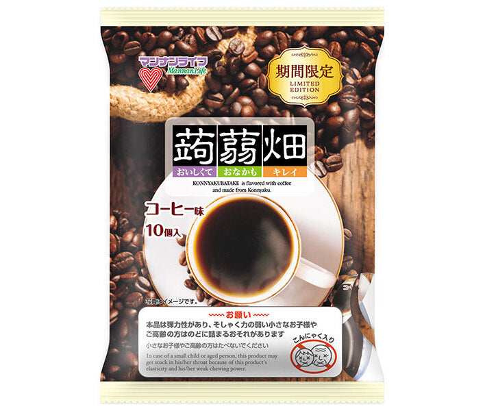 Mannan Life Konnyaku Hatake Saveur Café (25g x 10 pièces) x 12 sachets 