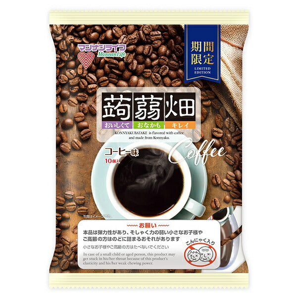 Mannan Life Konnyaku Hatake Saveur Café (25g x 10 pièces) x 12 sachets 