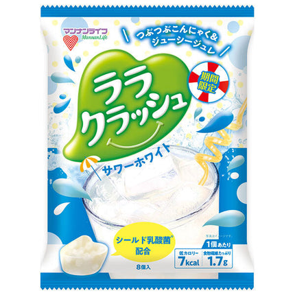 マンナンライフ ララクラッシュ サワーホワイト (24g×8個)×12袋入
