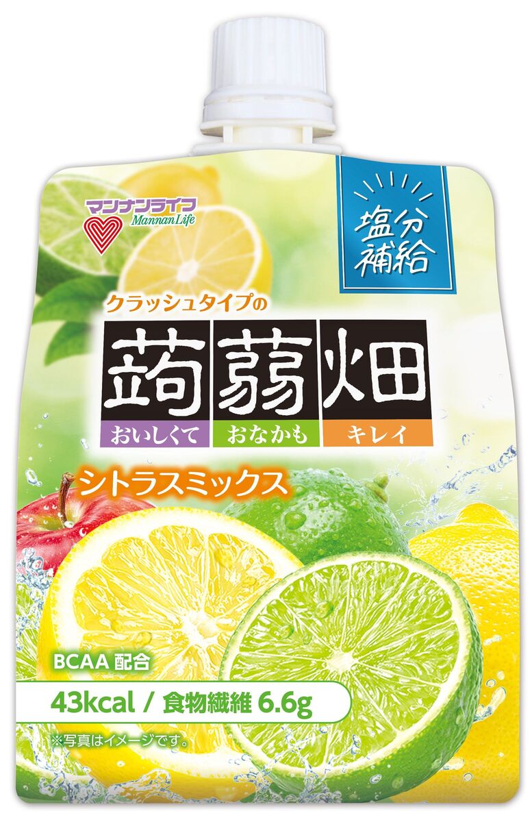 マンナンライフ クラッシュタイプ の 蒟蒻畑 シトラスミックス 150gパウチ×30本入【日本出荷】
