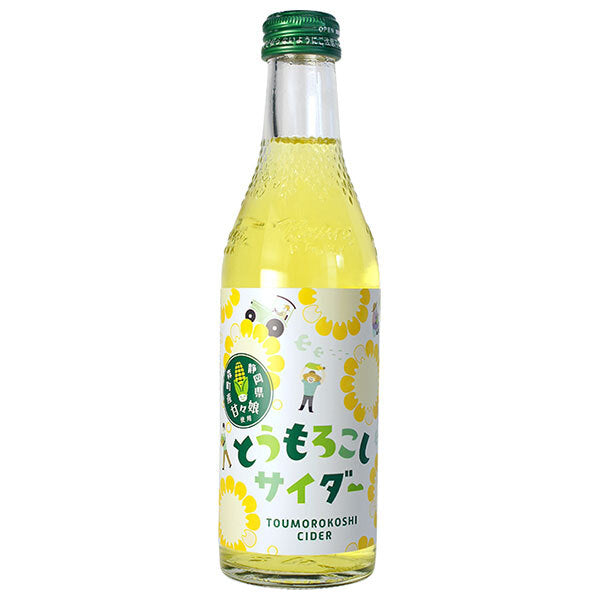 木村飲料 とうもろこしサイダー 240ml瓶×20本入【日本出荷】