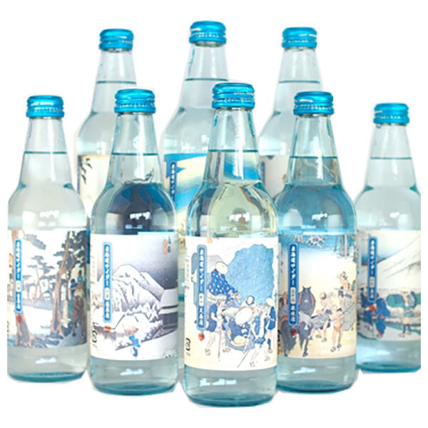 木村飲料 東海道サイダー 340ml瓶×20本入【日本出荷】