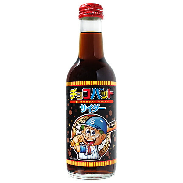Kimura Beverage Chocolate Bat Cider 240ml bottle x 20 bottles [shipped in Japan]