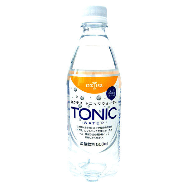 Kimura Beverage Cactus Tonic Water 500ml PET x 24 bottles [Shipped in Japan]