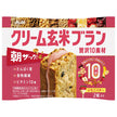 Asahi Group Foods Cream Brown Rice Bran Luxury 10 Ingredients Strawberry Butter Nutritional Functional Food 2 pieces x 6 bags [Shipped in Japan]