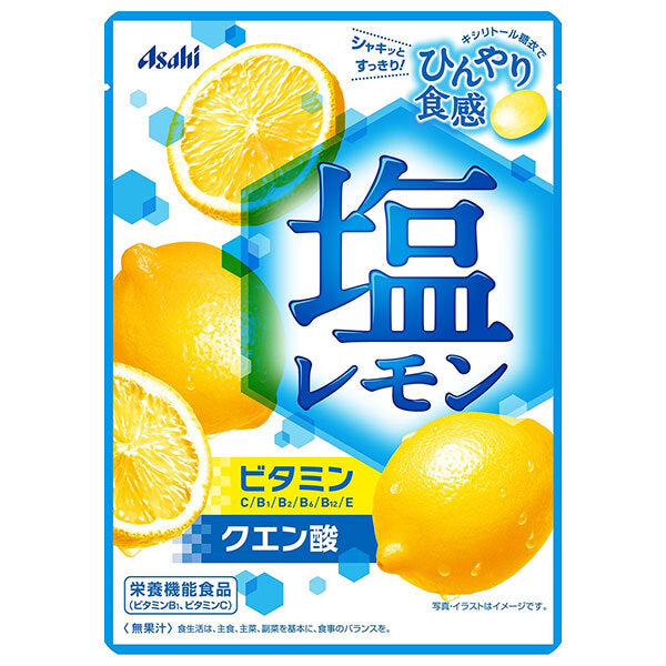 Asahi Group Foods Salt Lemon Candy 62g x 6 bags 