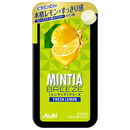 Asahi Group Foods Mintia Breeze Fresh Lemon 30 pieces x 8 pieces [Shipped in Japan]
