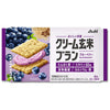 [11/25~ 10% off all products!!] Asahi Group Foods Cream Brown Rice Bran Blueberry 72g x 6 bags