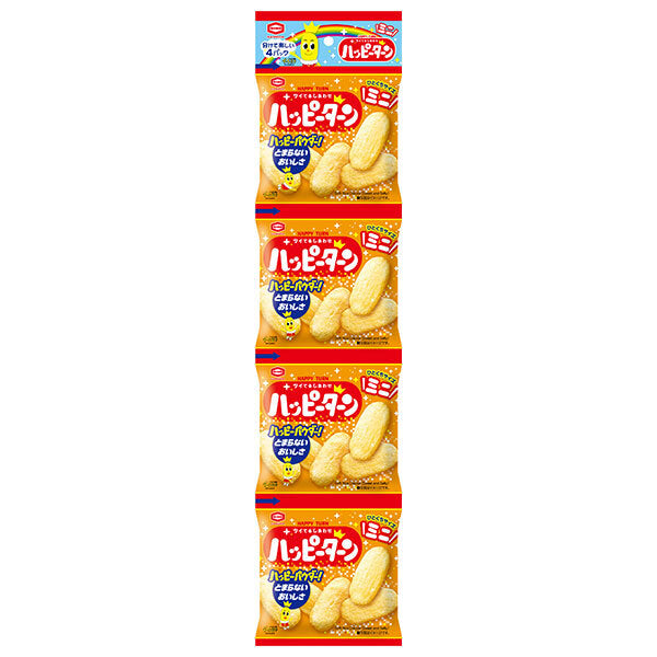 Kameda Seika Happy Turn Mini 4 rows 60g (15g x 4) x 10 bags [shipped in Japan]