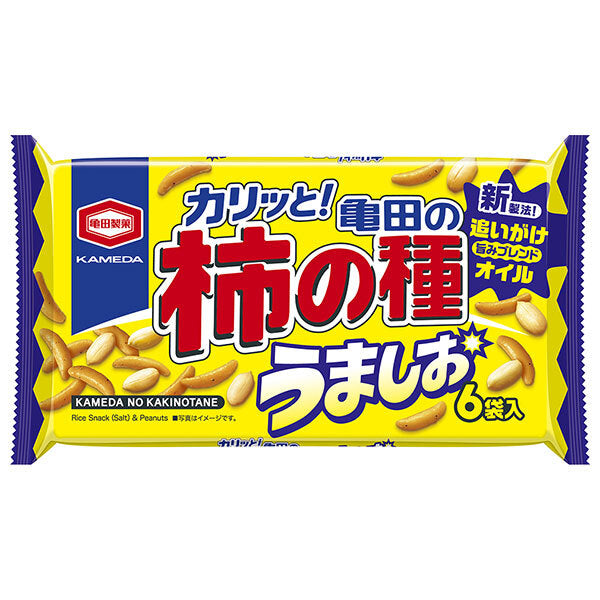 Kameda Seika Kameda's Persimmon Tane Umashio 150g bag x 12 bags [shipped in Japan]