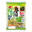 Sanko Seika Maru Soybean Rice Crackers Salty Edamame Flavor 10 Pieces x 12 Bags [Shipped in Japan]