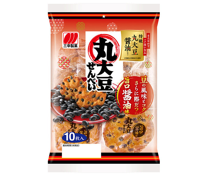 Sanko Seika Whole Soybean Crackers 10 pieces x 12 bags