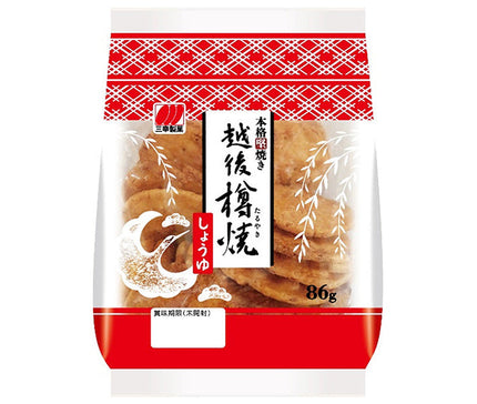 三幸製菓 越後樽焼 しょうゆ 86g×12袋入