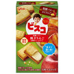 江崎グリコ ビスコ 焼きリンゴ 15枚×10箱入【日本出荷】