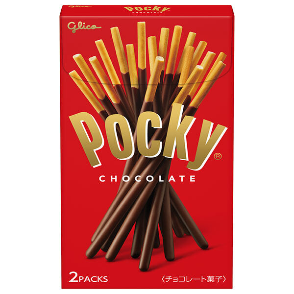 Ezaki Glico Pocky Chocolate 2 bags x 10 pieces [shipped in Japan]