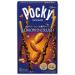 Ezaki Glico Almond Crush Pocky Chocolate Biscuit Sticks, 2 Bags x 10 Boxes [Ships from Japan]