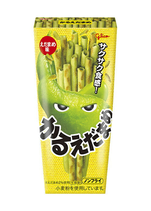 Ezaki Glico Karuedamame 36g x 10 boîtes 