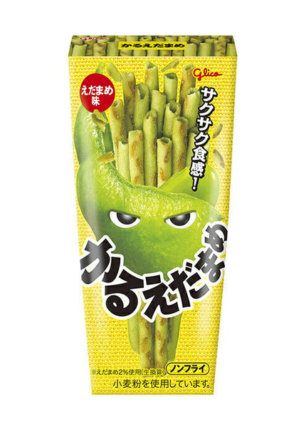 江崎グリコ かるえだまめ (えだまめ味) 36g×10箱入【日本出荷】