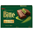 Ezaki Glico Bitte Matcha Chocolate 6 pieces x 7 boxes [shipped in Japan]