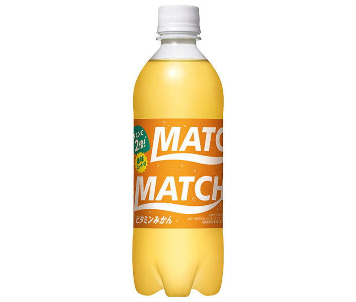 Otsuka Foods MATCH Vitamine Mandarine 500ml PET x 24 pièces 