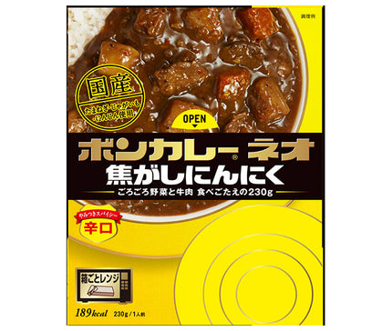 大塚食品 ボンカレーネオ 焦がしにんにく やみつきスパイシー 辛口 200g×30個入