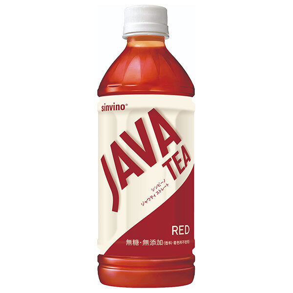 Otsuka Foods JAVA TEA Straight Red Unsweetened Black Tea 500ml PET Bottles x24 [Ships from Japan]