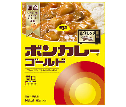 大塚食品 ボンカレーゴールド 甘口 180g×30個入