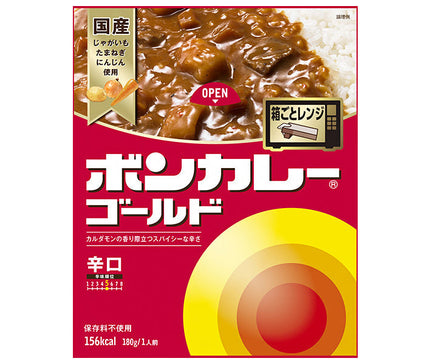 大塚食品 ボンカレーゴールド 辛口 180g×30個入