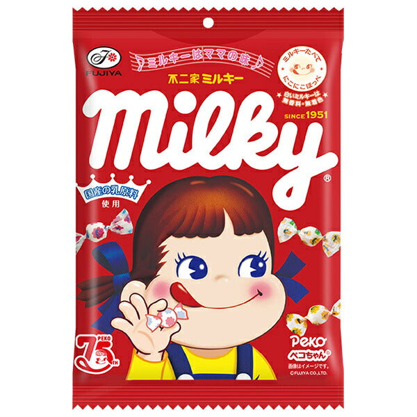 不二家 ミルキー 100g×6袋入【日本出荷】