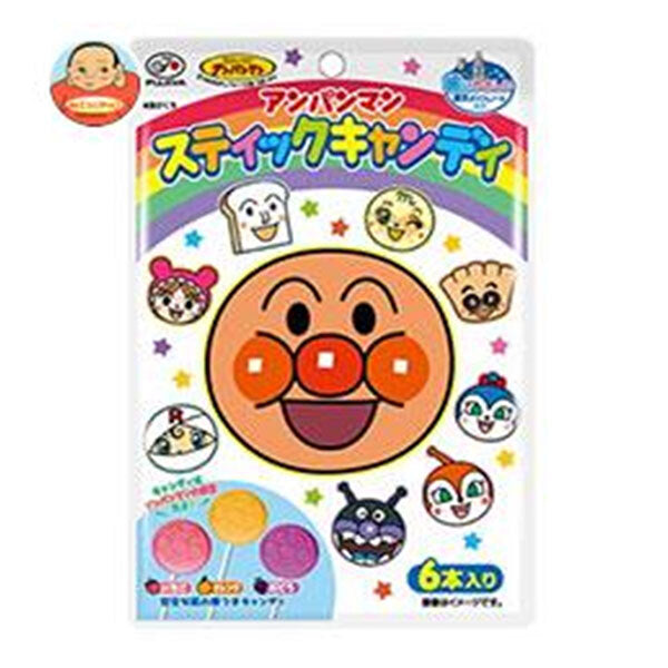 Fujiya Anpanman Stick Candy 6 pieces x 12 bags [shipped in Japan]